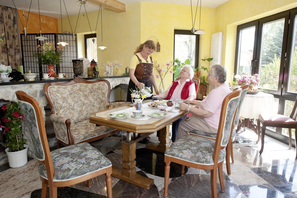 Landferienhaus Pension Erika Mühlhausen Oda fotoğraf