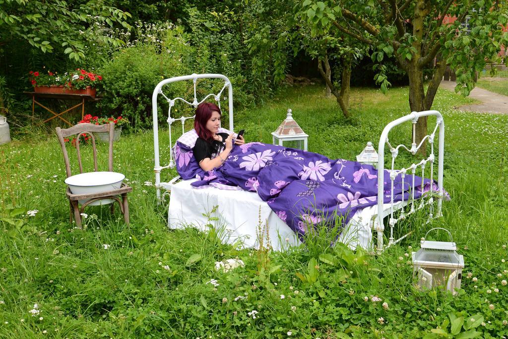 Landferienhaus Pension Erika Mühlhausen Dış mekan fotoğraf